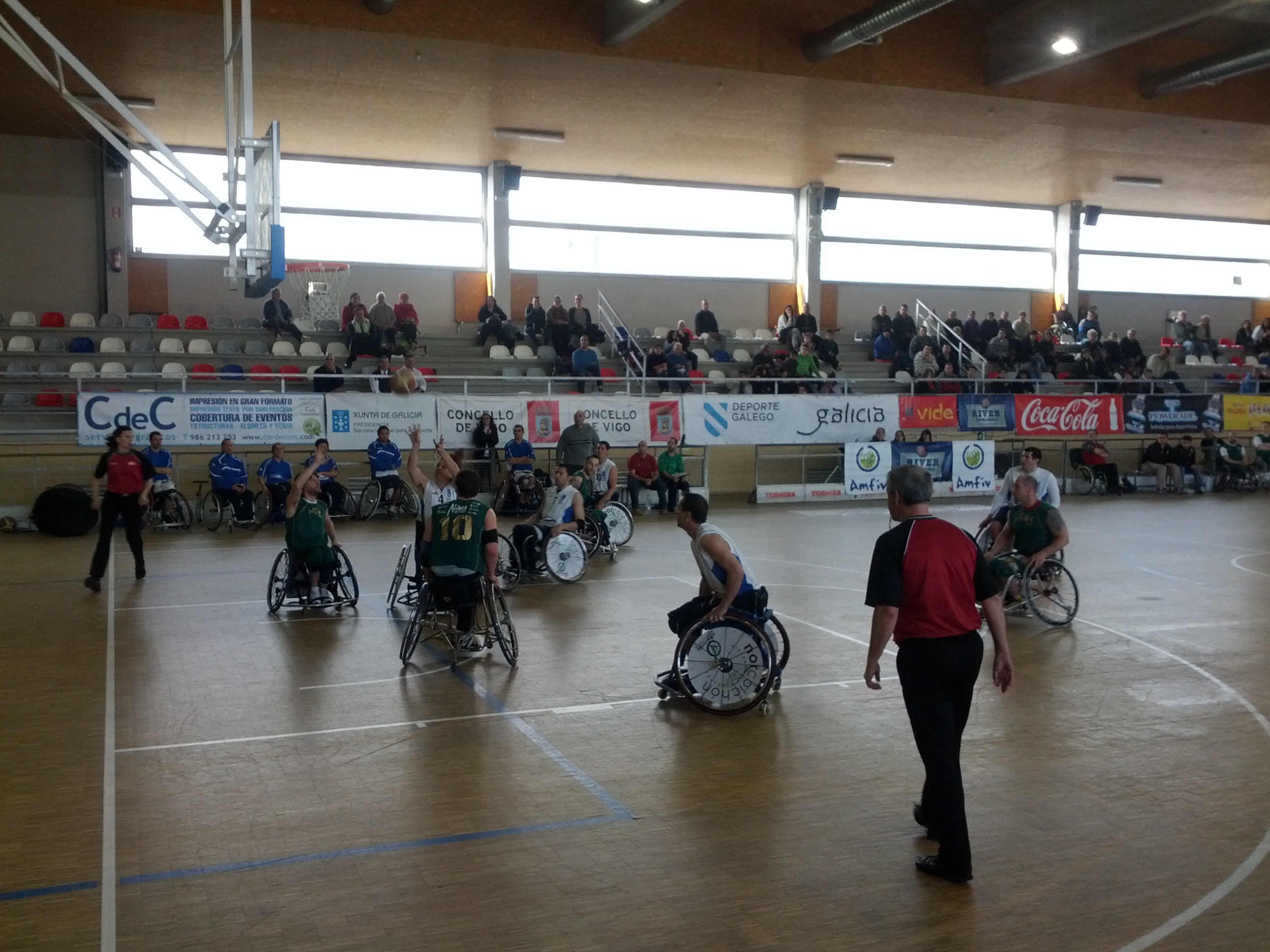 SERVIGEST BURGOS ROMPE LOS PRONÓSTICOS EN VIGO  (51-66)