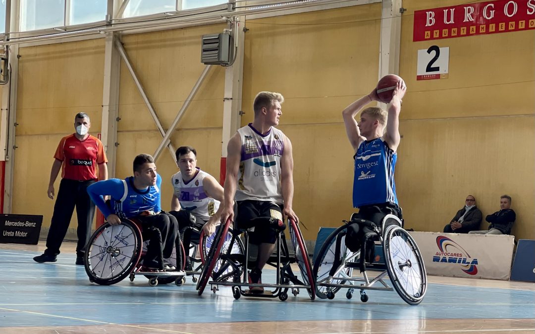 Sufrida primera victoria para Servigest Burgos